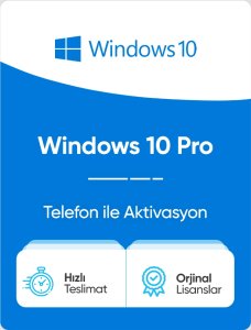 Windows 10 Pro – Telefon Aktivasyon